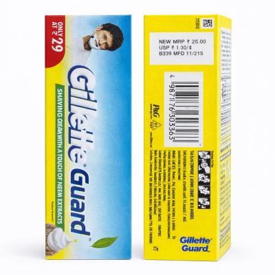 GILLETE GUARD NEEM EXTRACTS SHAVING CREAM 25gm